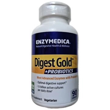Enzymedica Digest Gold + Probiotics emésztőenzim kapszula, 90db - szavatossági idő: 2025.12.31.