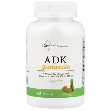 DaVinci Laboratories ADK gumivitamin, ananász ízű, 60 db
