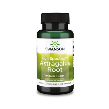Swanson Astragalus root astragalus gyökér, 470 mg, 100 db