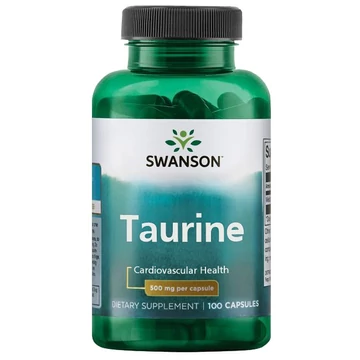 Swanson Taurine, 500 mg, 100 db