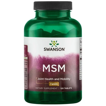 Swanson Msm tabletta, 1500 mg, 120 db