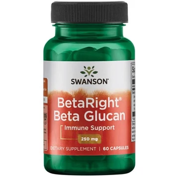 Swanson Béta-glukán , 250 mg kapszula, 60 db