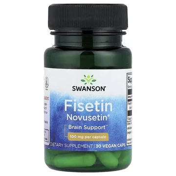 Swanson Fisetin Novusetin sejtvédő flavonoid antioxidáns, 100 mg, 30 db