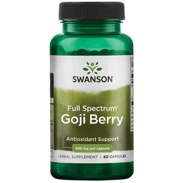 Swanson Goji berry , 500 mg, 60 db