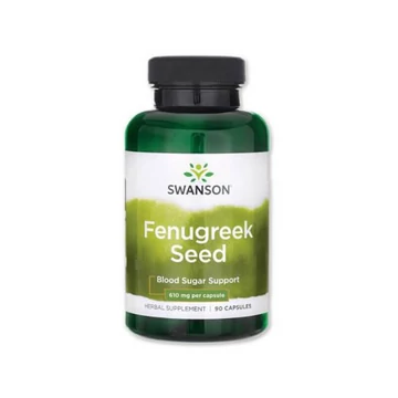 Swanson Fenugreek seed görögszéna kivonat, 610 mg, 90 db