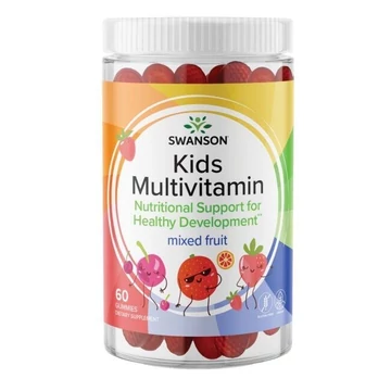 Swanson Kids gumivitamins gyerek multivitamin, komplex, 60 db