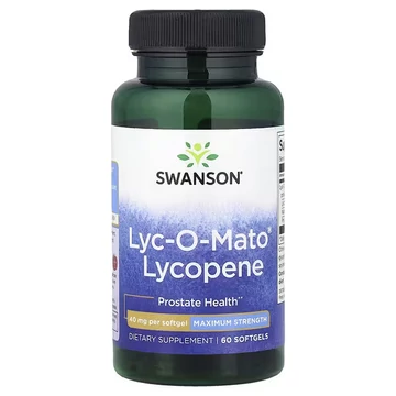 Swanson Lyc-O-Mato Likopin erőteljes antioxidáns karotinoid, 40 mg, 60 db