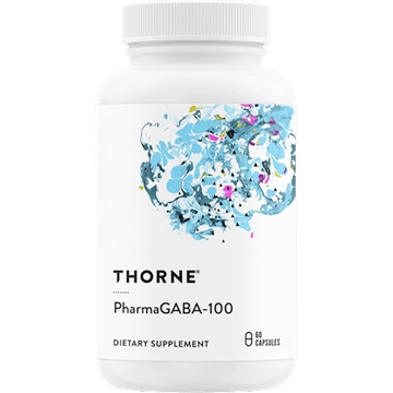 PharmaGABA, stressz ellen, 100 mg, 60 db, Thorne