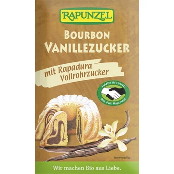Rapunzel bio Bourbon vaníliás cukor, 8 g