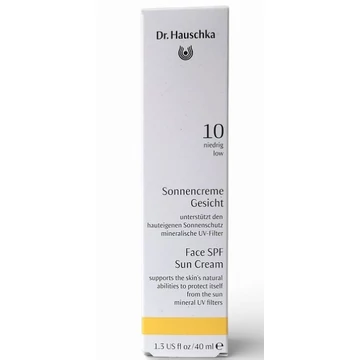 Dr. Hauschka  Arcápoló napozókrém SPF 10