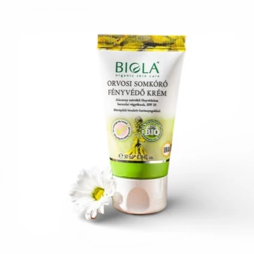 Biola Orvosi somkóró fényvédő krém - SPF10 - sötét, 50 ml