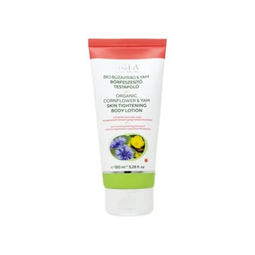 Biola Bio búzavirág & yam bőrfeszesítő testápoló, 150 ml