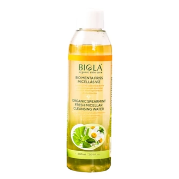 Biola Bio menta friss micellás víz, 200 ml