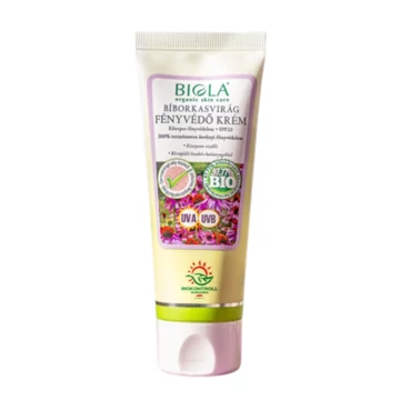 Biola Bíbor kasvirág fényvédő krém - SPF 25 - sötét , 75 ml