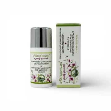 Család Kedvence Szemvidítófű & hyaluronsav szemránckrém, 15 ml