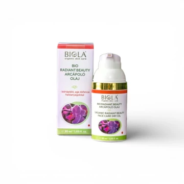 Biola Bio radiant beauty arcápoló olaj, 30 ml