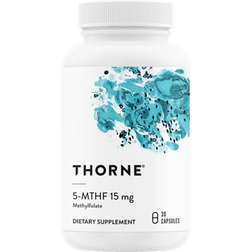 5-MTHF, folát, 15 mg, 30 db, Thorne (lejárat: 2024.07., készlet erejéig)