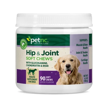 Petnc Natural Care Ízület &amp;amp; Mozgékonyság, extra erős formula, májas ízű, 90 puha rágófalat