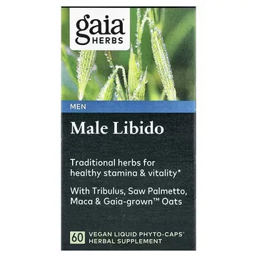 Gaia Herbs Férfi Libido, 60 Vegán folyékony fitokapszula
