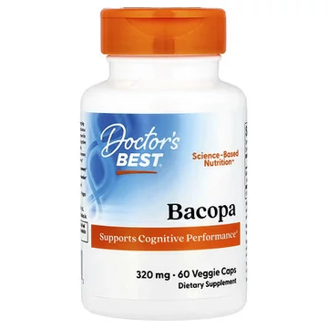 Doctor's Best Bacopa, 320 mg, 60 kapszula