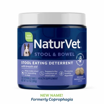 NaturVet Coprophagia Székevés Elleni Formula + Leheletfrissítő, kutyáknak, 130 puha rágófalat