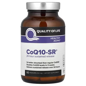 Quality of Life CoQ10-SR®, 100 mg, 60 kapszula