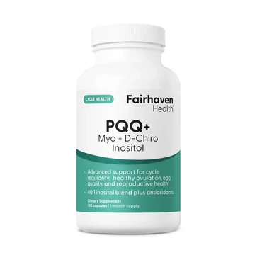Fairhaven Health PQQ + Myo + D-Chiro Inozitol, 120 kapszula
