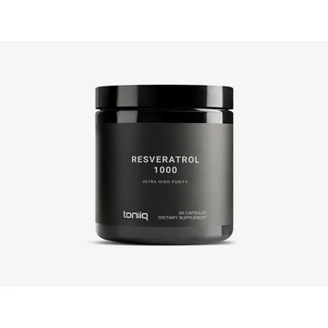 Toniiq Rezveratrol 1000, 60 kapszula (500 mg/kapszula)