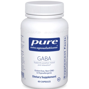 GABA, 60 db, Pure Encapsulations