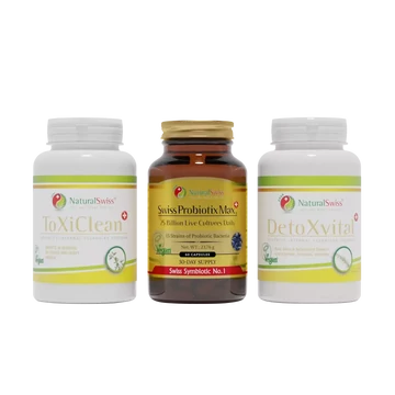 NaturalSwiss ToxiClean méregtelenítő program, 1 havi