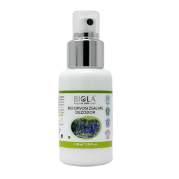 Hiola Bio orvosi zsálya krémdezodor (roll on), 50 ml