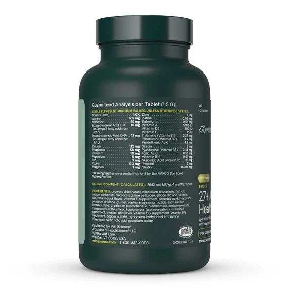 Vetri Science CANINE PLUS SENIOR multivitamin rágótabletta, 60 db