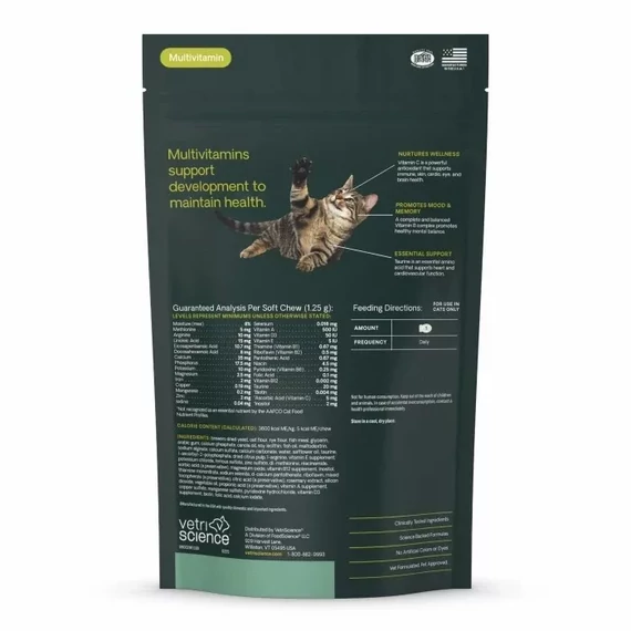 Vetri Science Nu Cat Multivitamin, 30 db