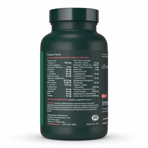 Vetri Science Immune Plus, vitaminok és antioxidánsok, 120 db