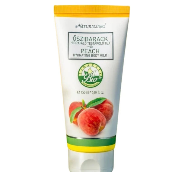 Naturissimo Őszibarack testápoló tej , 150 ml