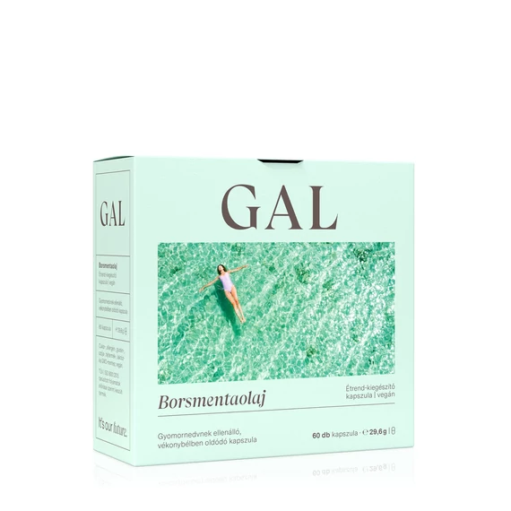 GAL Borsmentaolaj, 100 mg x 60 kapszula