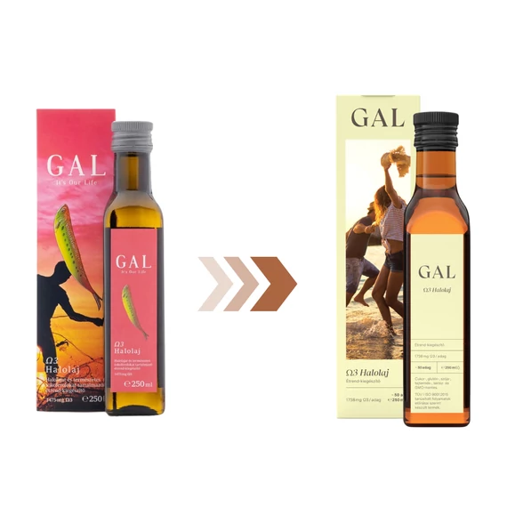 GAL Halolaj, 3400 mg Omega-3/evőkanál