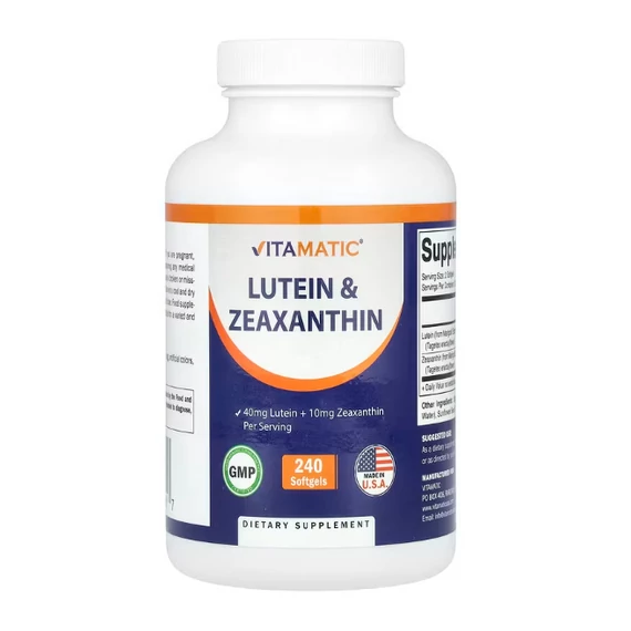 Vitamatic, Lutein & Zeaxanthin lágyzselatin kapszula, 240 db