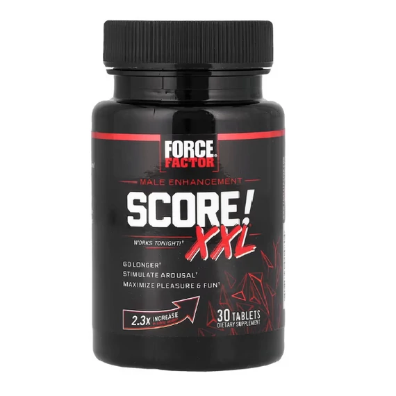 Force Factor SCORE XXL férfi teljesítményt támogató étrend-kiegészítő, 30 db