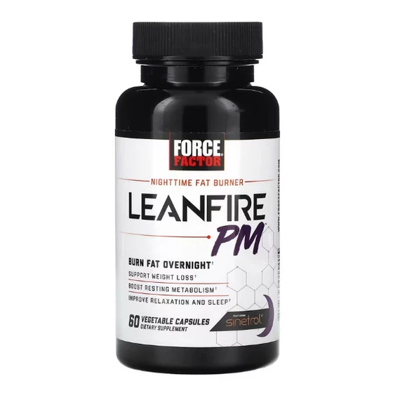 Force Factor LeanFire Éjszakai zsírégető, 60 db
