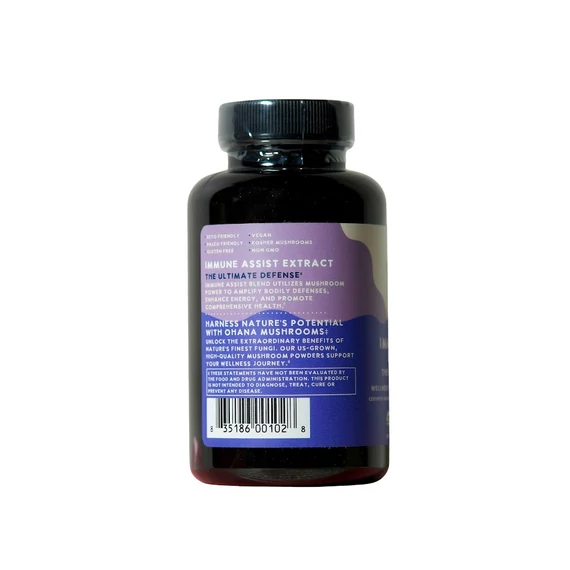 Immune-Assist Extract, gyógygomba immun-stimulátor kapszula, 90 db