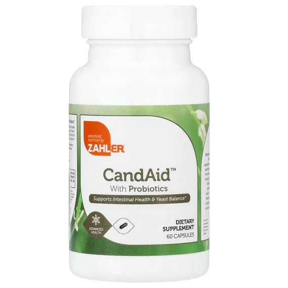 Zahler CandAid probiotikumokkal, 60 db