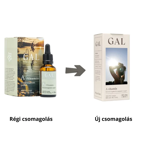GAL A-vitamin, 30 ml (1000NE/csepp)