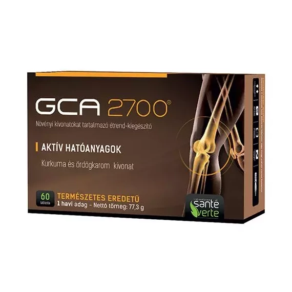 GCA 2700, 60 db tabletta