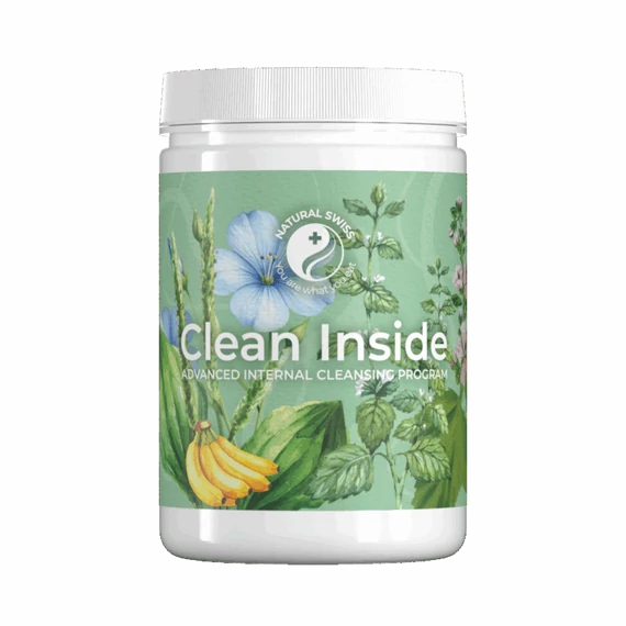 NaturalSwiss Clean Inside béltisztító rost, 360 g - banán