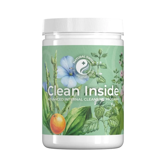 NaturalSwiss Clean Inside béltisztító rost, 360 g - narancs