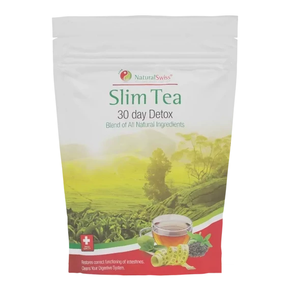 NaturalSwiss Slim tea méregtelenítő és székelésszabályozó gyógytea, 30 filter