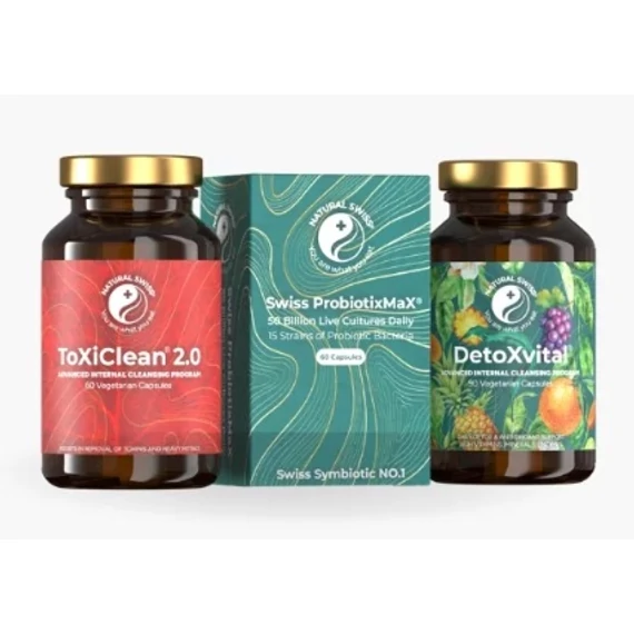 NaturalSwiss ToxiClean méregtelenítő program, 1 havi