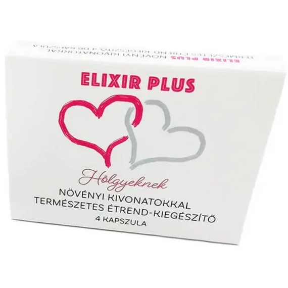 Elixir vágyfokozó kapszula hölgyeknek, 4 db