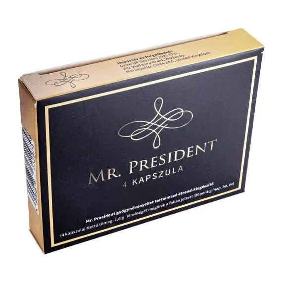 Mr. President kapszula, 4db